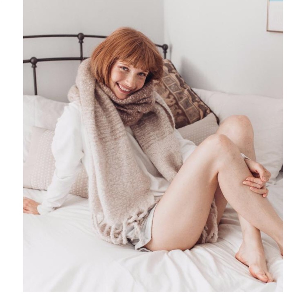 Mer | Sea Blush Cozy Scarf